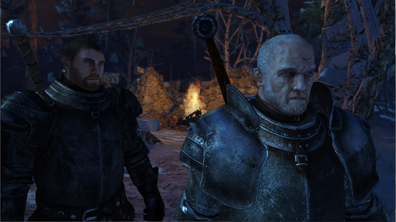 Illustration for article titled Take the Black in the First Screens from the Game of Thrones Action RPG
